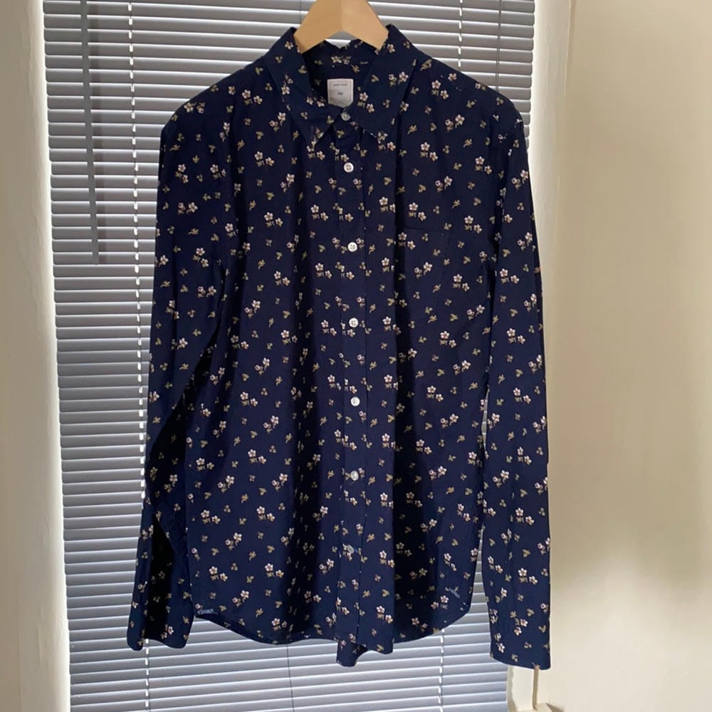 Gap Design + Crafted Floral Button Down. - image 1